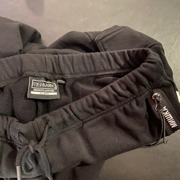 Mishka NYC Men's Black Sweat Pants - Size XL - Picture 4 of 4